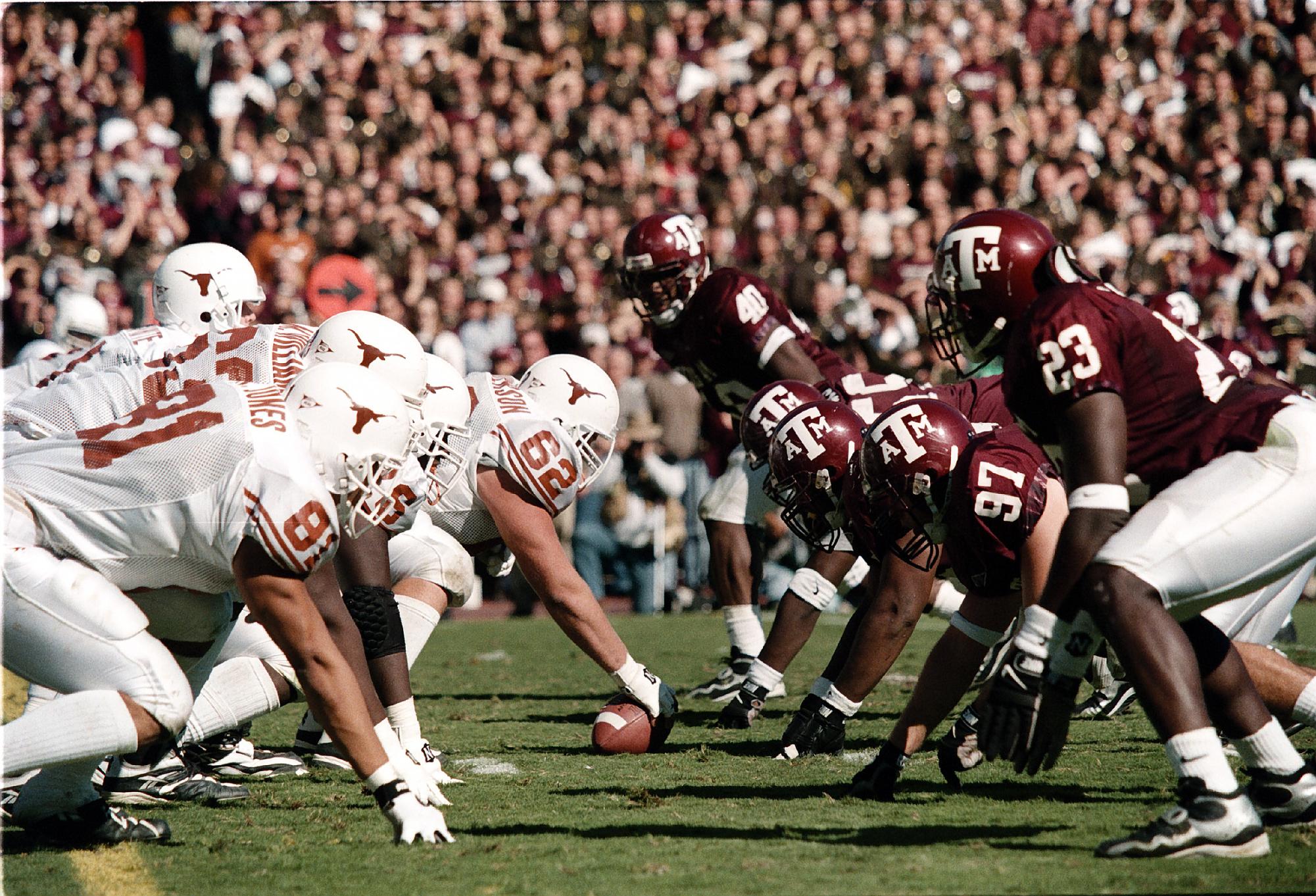 Texas Longhorns at Texas A&M Aggies