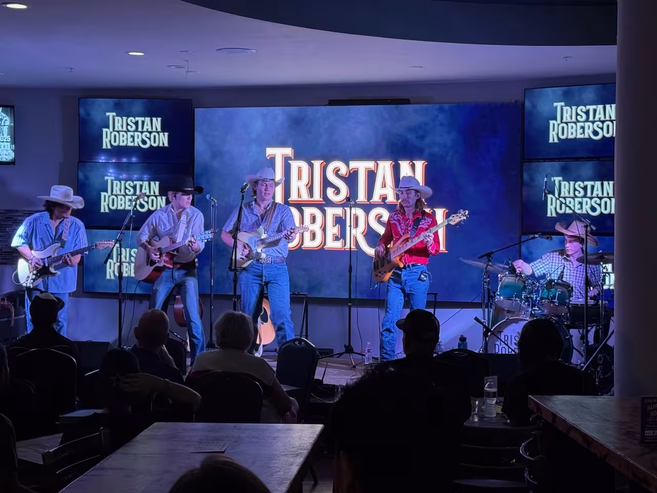 Tristan Roberson performs at the Arc Light on Aug. 30, 2025