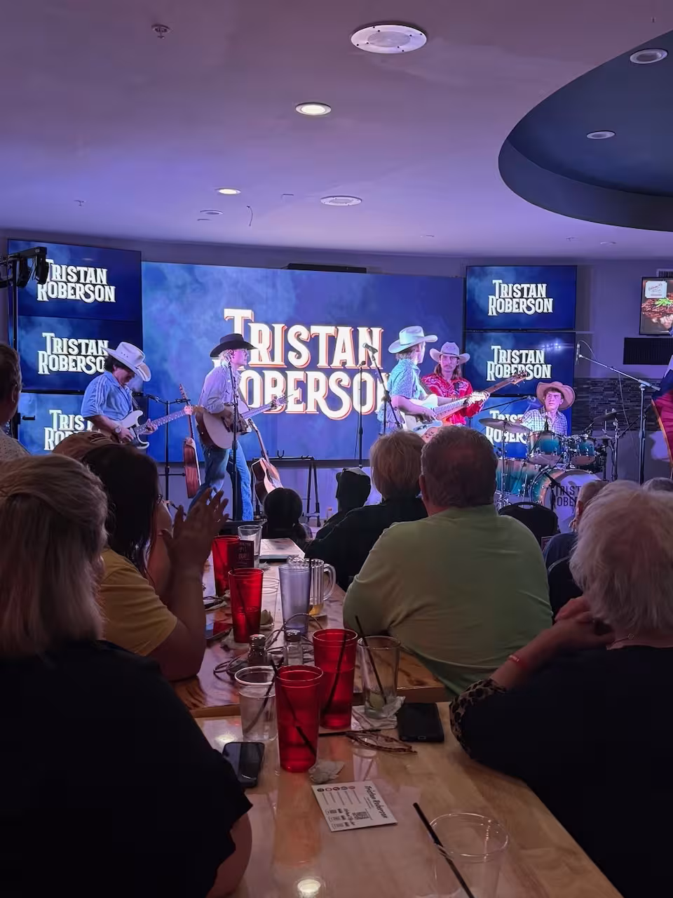 Tristan Roberson performs at the Arc Light on Aug. 30, 2025